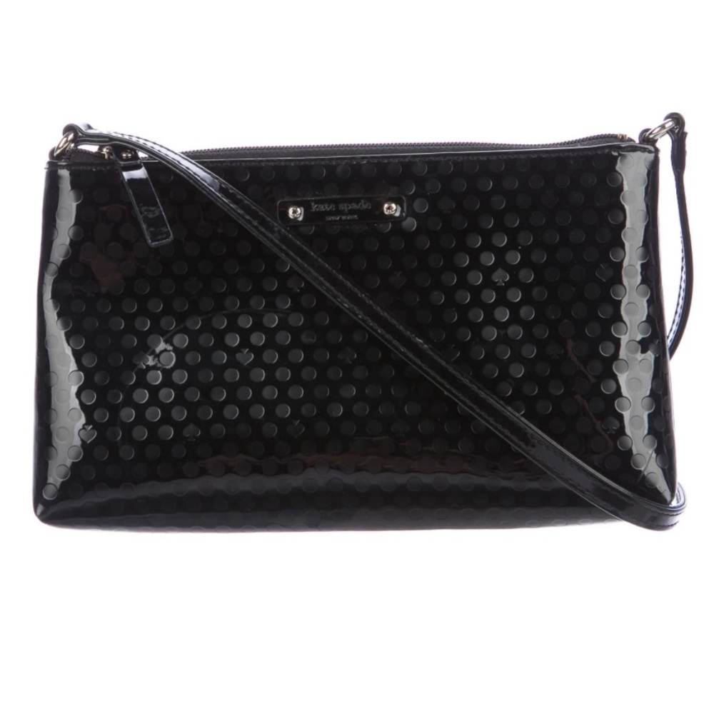 Kate Spade Amy Beale Street Patent Black Crossbody